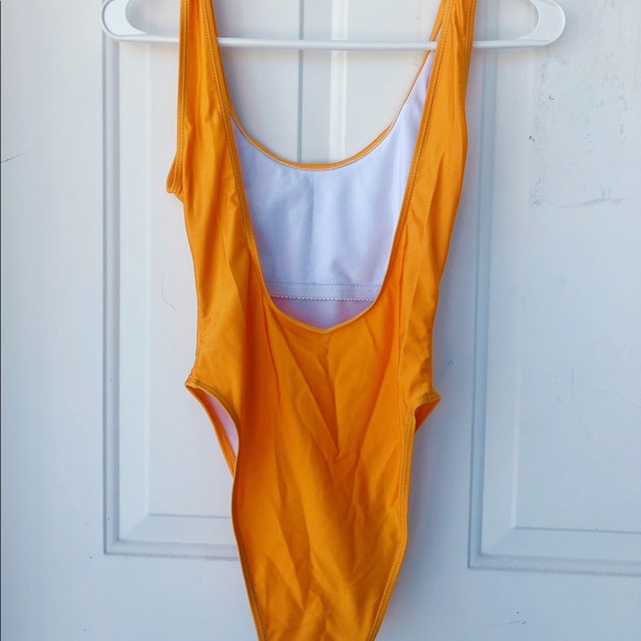 Neon Orange Swimsuit 🍊 - Picture 2 of 2